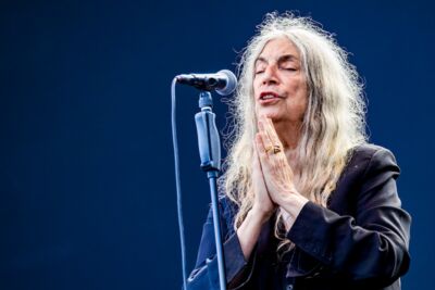 Patti Smith @ Bospop, foto 13, foto's door Dorien Goetschalckx - FrontView Magazine