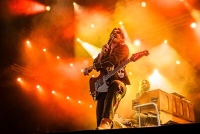 DeWolff @ Bospop, picture 1, photographed by Dorien Goetschalckx - FrontView Magazine