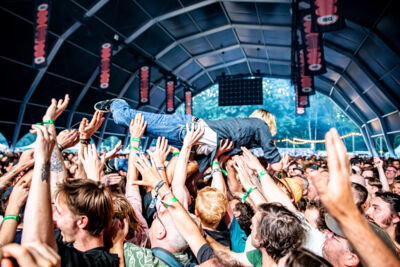 Raketkanon @ Rock Herk, picture 3, photographed by Leen Verlinden - FrontView Magazine