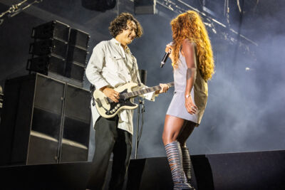 Charlotte Adigery + Bolis Pupul @ Lokerse Feesten 2024, picture 20, photographed by Marc Verdonck - FrontView Magazine