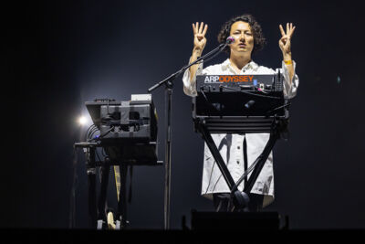 Charlotte Adigery + Bolis Pupul @ Lokerse Feesten 2024, picture 36, photographed by Marc Verdonck - FrontView Magazine