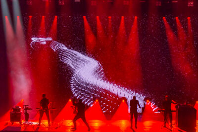 Front242 @ Lokerse Feesten, picture 12, photographed by Luc Klinckaert - FrontView Magazine