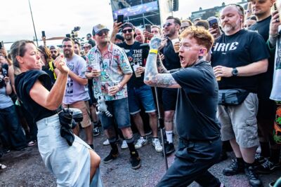 Frank Carter & The Rattlesnakes @ Lokerse Feesten, foto 7, foto's door Dorien Goetschalckx - FrontView Magazine