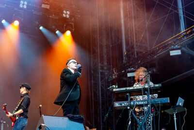 The Damned @ Lokerse Feesten, picture 2, photographed by Luc Klinckaert - FrontView Magazine