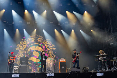 The Damned @ Lokerse Feesten, picture 4, photographed by Luc Klinckaert - FrontView Magazine