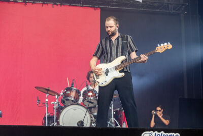 Whispering Sons @ Lokerse Feesten 2024, picture 8, photographed by Edwin Houdevelt - FrontView Magazine