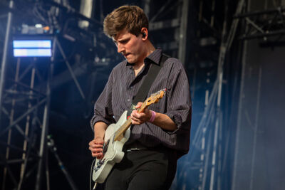 Whispering Sons @ Lokerse Feesten 2024, picture 19, photographed by Edwin Houdevelt - FrontView Magazine