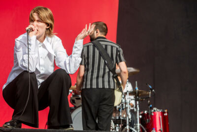 Whispering Sons @ Lokerse Feesten 2024, picture 44, photographed by Edwin Houdevelt - FrontView Magazine