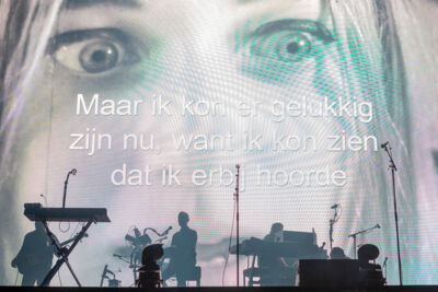 Massive Attack @ Lokerse Feesten, picture 1, photographed by Edwin Houdevelt - FrontView Magazine