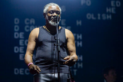 Massive Attack @ Lokerse Feesten, picture 8, photographed by Edwin Houdevelt - FrontView Magazine