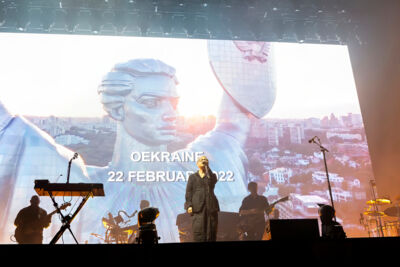 Massive Attack @ Lokerse Feesten, picture 10, photographed by Edwin Houdevelt - FrontView Magazine