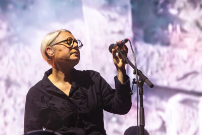 Massive Attack @ Lokerse Feesten, picture 21, photographed by Edwin Houdevelt - FrontView Magazine