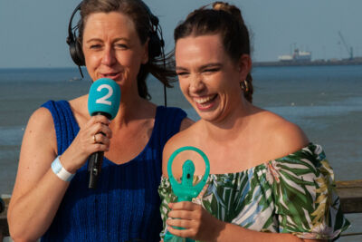 Zomerhit 2024 opnamedag 1 @ Pier Blankenberge, foto 2, foto's door Peter Minnebo - FrontView Magazine