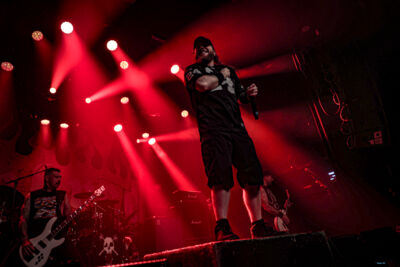 Hatebreed @ 013 Tilburg, foto 14, foto's door Peter Casie - FrontView Magazine