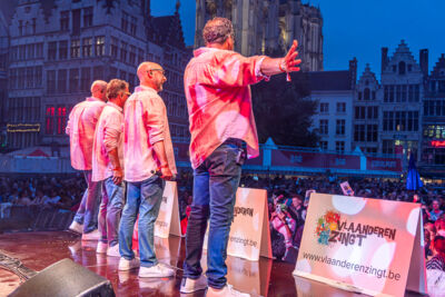 4TACT @ Vlaanderen Zingt - Bollekesfeesten Antwerpen, picture 4, photographed by Youri Vanlommel - FrontView Magazine