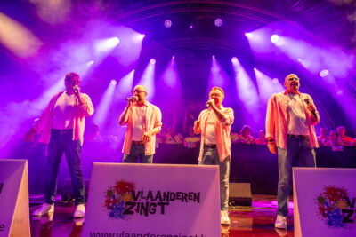 4TACT @ Vlaanderen Zingt - Bollekesfeesten Antwerpen, picture 15, photographed by Youri Vanlommel - FrontView Magazine