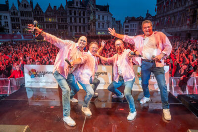 4TACT @ Vlaanderen Zingt - Bollekesfeesten Antwerpen, picture 16, photographed by Youri Vanlommel - FrontView Magazine