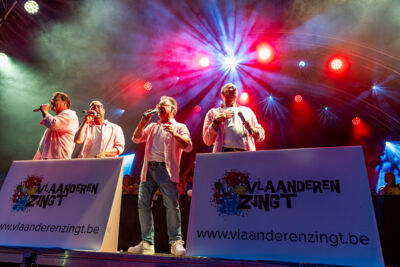 4TACT @ Vlaanderen Zingt - Bollekesfeesten Antwerpen, picture 17, photographed by Youri Vanlommel - FrontView Magazine