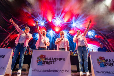 4TACT @ Vlaanderen Zingt - Bollekesfeesten Antwerpen, picture 20, photographed by Youri Vanlommel - FrontView Magazine