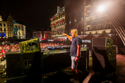 DJ F.R.A.N.K @ Bollekesfeesten Antwerpen, foto 10, foto's door Dimitri Vanlommel - FrontView Magazine