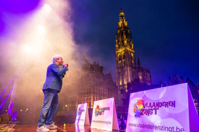Garry Hagger @ Vlaanderen Zingt - Bollekesfeesten Antwerpen, foto 14, foto's door Youri Vanlommel - FrontView Magazine