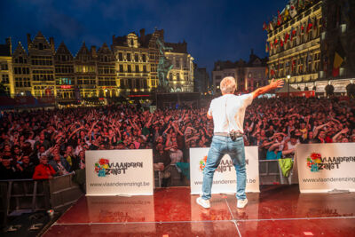 Garry Hagger @ Vlaanderen Zingt - Bollekesfeesten Antwerpen, foto 16, foto's door Youri Vanlommel - FrontView Magazine