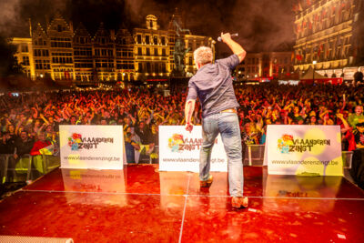 Ivan Pecnik @ Vlaanderen Zingt - Bollekesfeesten Antwerpen, picture 9, photographed by Youri Vanlommel - FrontView Magazine