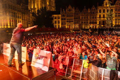 Ivan Pecnik @ Vlaanderen Zingt - Bollekesfeesten Antwerpen, picture 10, photographed by Youri Vanlommel - FrontView Magazine