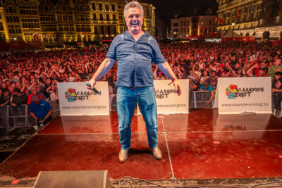 Ivan Pecnik @ Vlaanderen Zingt - Bollekesfeesten Antwerpen, picture 11, photographed by Youri Vanlommel - FrontView Magazine