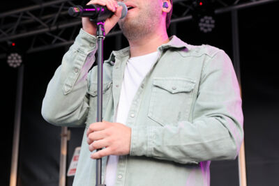 Nathan De Clerck @ vestenfestival Melsele, foto 6, foto's door Peter Casie - FrontView Magazine
