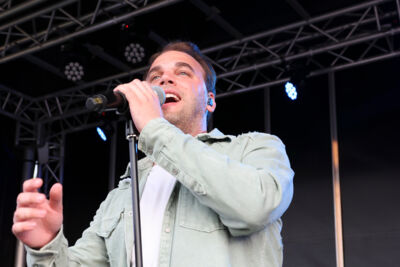 Nathan De Clerck @ vestenfestival Melsele, foto 9, foto's door Peter Casie - FrontView Magazine