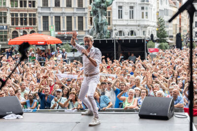 Willy Sommers @ Bollekesfeesten 2024, picture 11, photographed by Marc Verdonck - FrontView Magazine