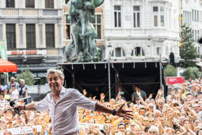 Willy Sommers @ Bollekesfeesten 2024, picture 12, photographed by Marc Verdonck - FrontView Magazine