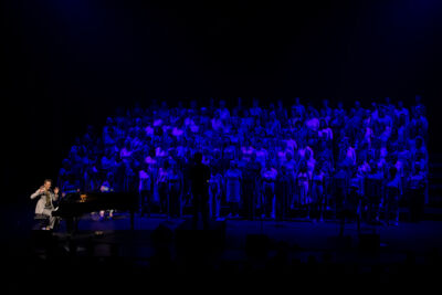 Bent Van Looy in Koor @ Stadsschouwburg Antwerpen, foto 11, foto's door David Johnson - FrontView Magazine