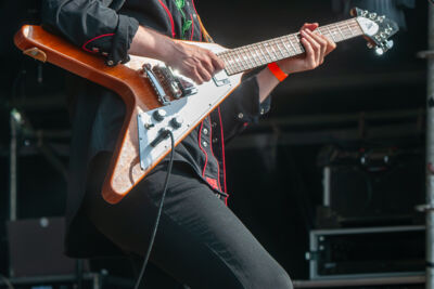 Black Leather Jacket @ Road Rock, picture 5, photographed by Jurgen Van De Maele - FrontView Magazine