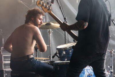 Black Leather Jacket @ Road Rock, picture 13, photographed by Jurgen Van De Maele - FrontView Magazine