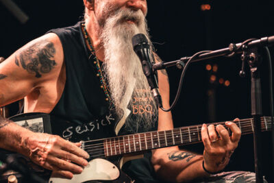 Seasick Steve @ AB, picture 7, photographed by Jelle Meersschaut - FrontView Magazine