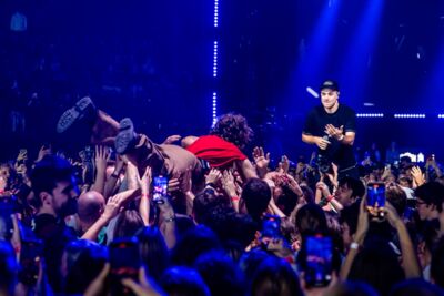 Red Bull Soundclash - blackwave. vs Compact Disk Dummies @ Lotto Arena, foto 29, foto's door Dorien Goetschalckx - FrontView Magazine