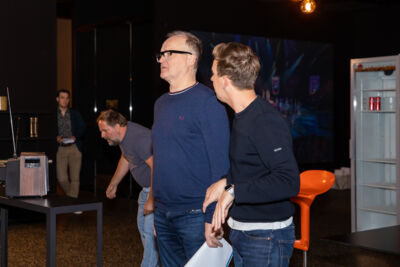 Repetitie Musical Tien om te zien @ Studio100 Pop-up Theater, foto 5, foto's door Goele Bormans - FrontView Magazine