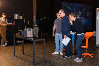 Repetitie Musical Tien om te zien @ Studio100 Pop-up Theater, foto 10, foto's door Goele Bormans - FrontView Magazine