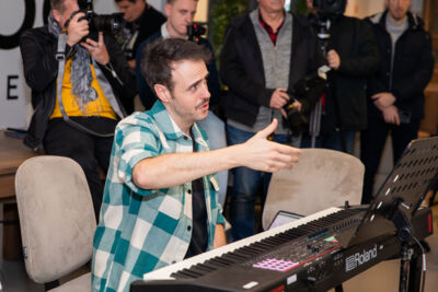 Repetitie Musical Tien om te zien @ Studio100 Pop-up Theater, foto 27, foto's door Goele Bormans - FrontView Magazine