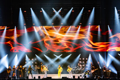 Belle Perez 25 jaar artiestenjubileum @ Lotto Arena, picture 2, photographed by Marc Verdonck - FrontView Magazine