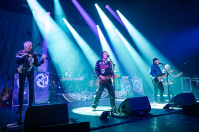 Levellers @ AB, foto 9, foto's door David Johnson - FrontView Magazine