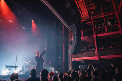 Whispering Sons @ AB, picture 5, photographed by Jelle Meersschaut - FrontView Magazine