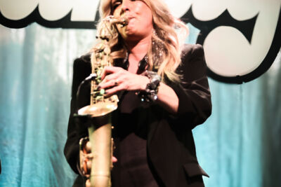 Candy Dulfer @ De Groene Engel, picture 1, photographed by Kitty van de Waart - FrontView Magazine