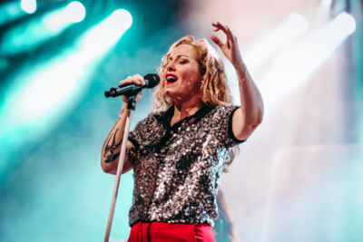 Anneke van Giersbergen en band Anneke van Giersbergen @ Marillion Weekend, foto 11, foto's door Kitty van de Waart - FrontView Magazine
