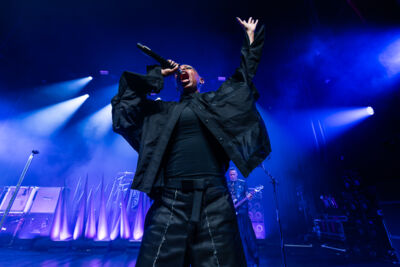 Skunk Anansie @ AB, foto 21, foto's door David Johnson - FrontView Magazine