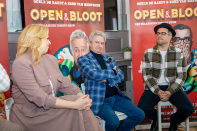 Presscall Open & Bloot @ Minerva Café, picture 3, photographed by Goele Bormans - FrontView Magazine