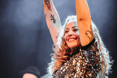 Anneke van Giersbergen en band Anneke van Giersbergen @ Poppodium Gebouw T, foto 5, foto's door Kitty van de Waart - FrontView Magazine