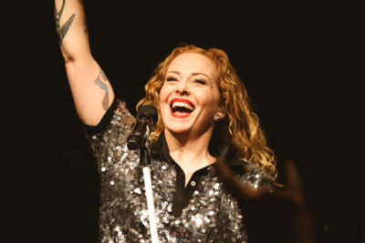 Anneke van Giersbergen en band Anneke van Giersbergen @ Poppodium Gebouw T, foto 27, foto's door Kitty van de Waart - FrontView Magazine